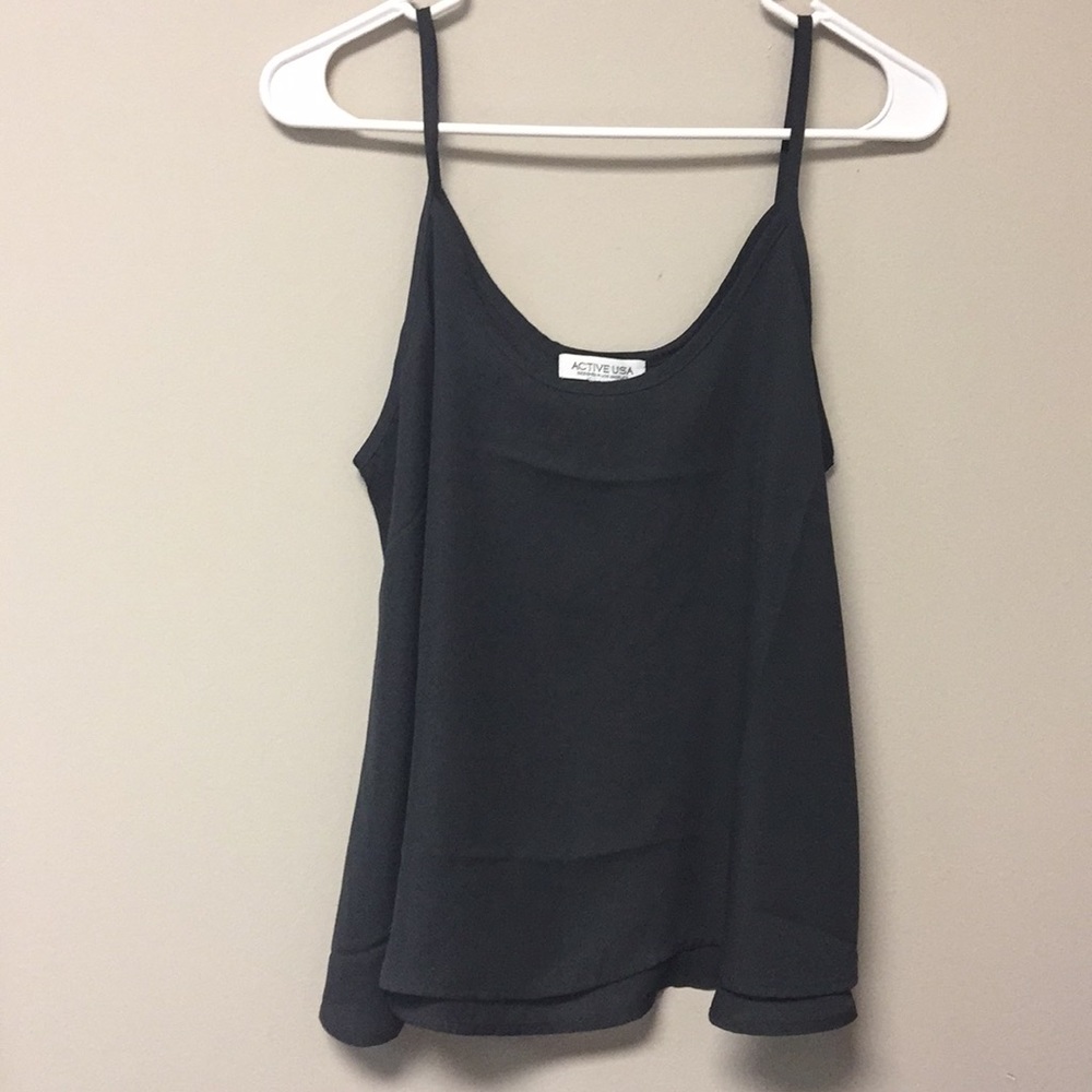 Simple blank tank top